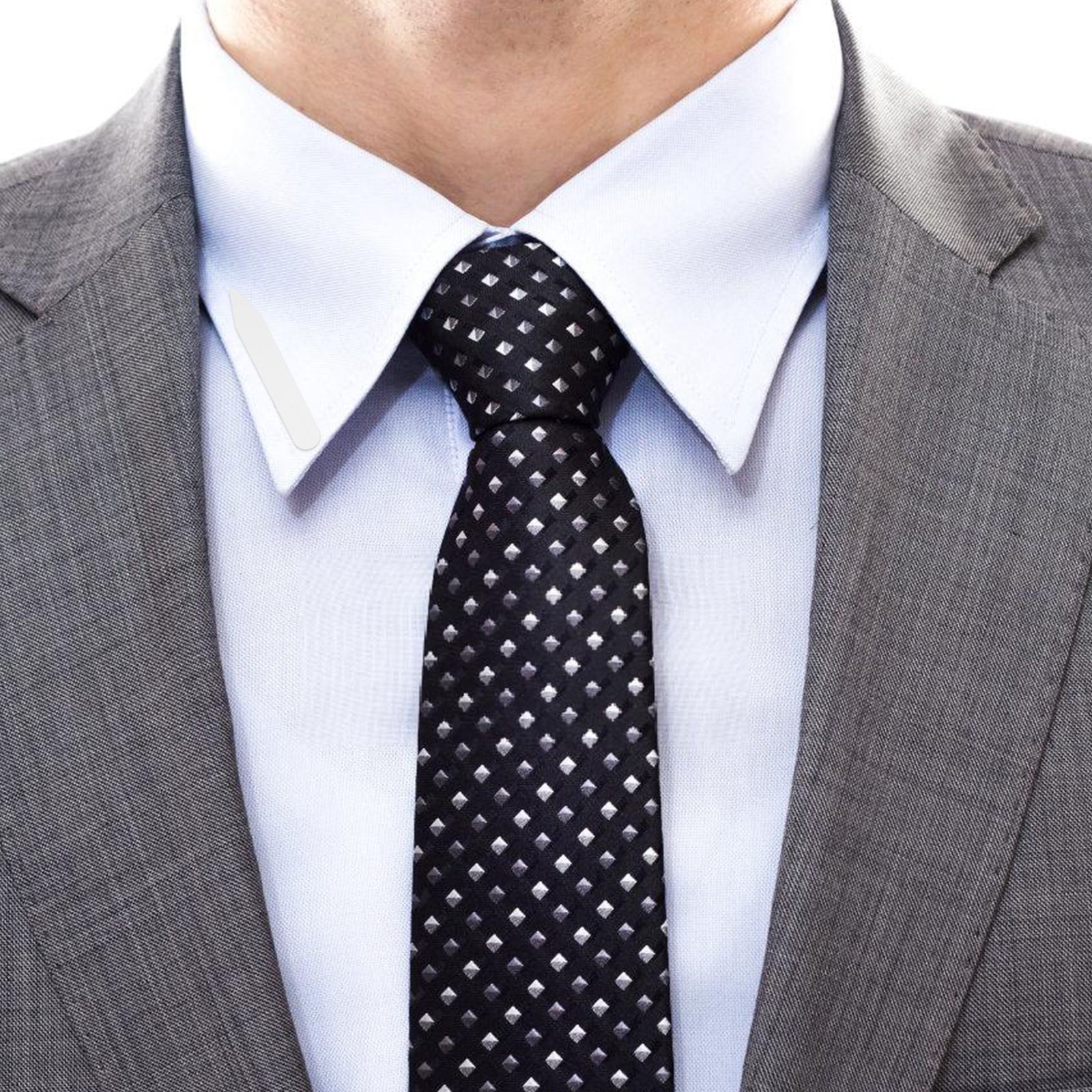 200 шт. воротник белый пластик 2 5 см 2,6 дюйма 6,5 см 2,8 дюйма 7 см мужское платье воротник рубашки Stay Stiffener костные опоры