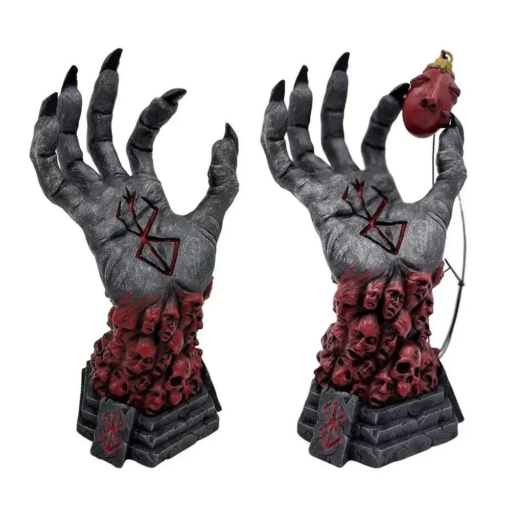 Gothic Witch's Hand Statues Creative Resin Ornament Aesthetic Wall Keys Hanging Rack Bag Hangers Wall Art Sculptures Home Decor