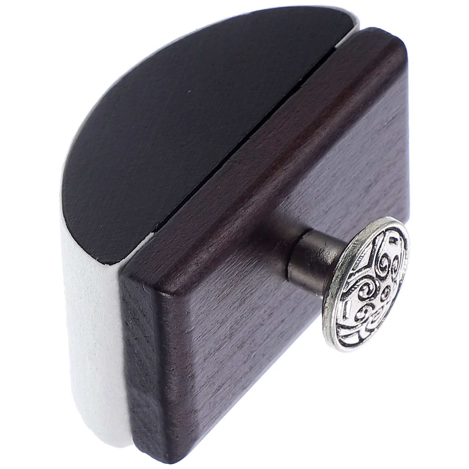Consolador basculante de madera, absorbente de tinta portátil para pluma estilográfica, escritorio de escritura, papelería WD165, herramienta de secado rápido marrón plateado, reutilizable