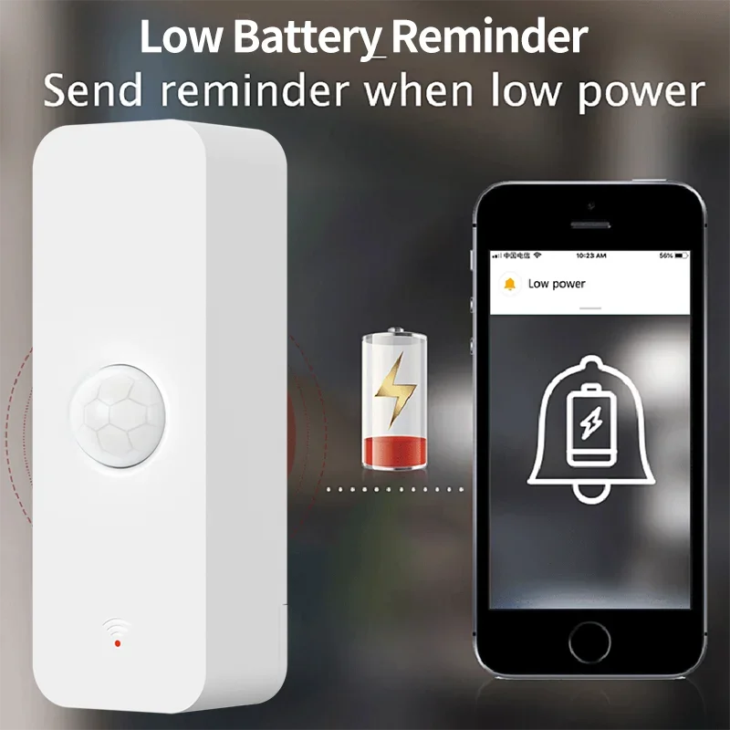Tuya-Sensor de movimiento Zigbee PIR para el hogar, Detector infrarrojo de cuerpo humano, seguridad, vida inteligente, funciona con Alexa y Google Home