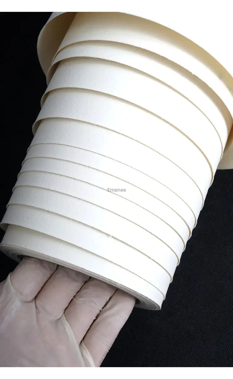BAOHONG กระดาษสีน้ําม้วน 300g สีขาวธรรมชาติผ้าฝ้าย 100% 10.6/14.6in * 394in (27/37 ซม.* 10m) professional กระดาษเย็นกดหยาบ