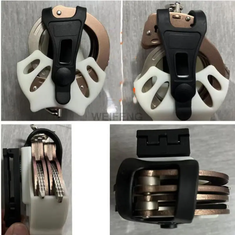 Tactical Algema Coldre, Polícia Algemas Capa, Rotação de 360 Graus, Cinto Clipe, Militar Open Top Case Acessórios