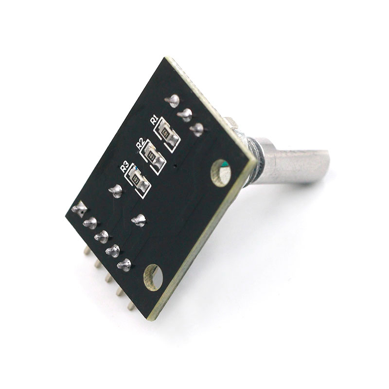 Módulo codificador giratorio de 360 grados para Arduino, PLACA DE DESARROLLO DE Interruptor de Sensor de ladrillo, KY-040 con pines