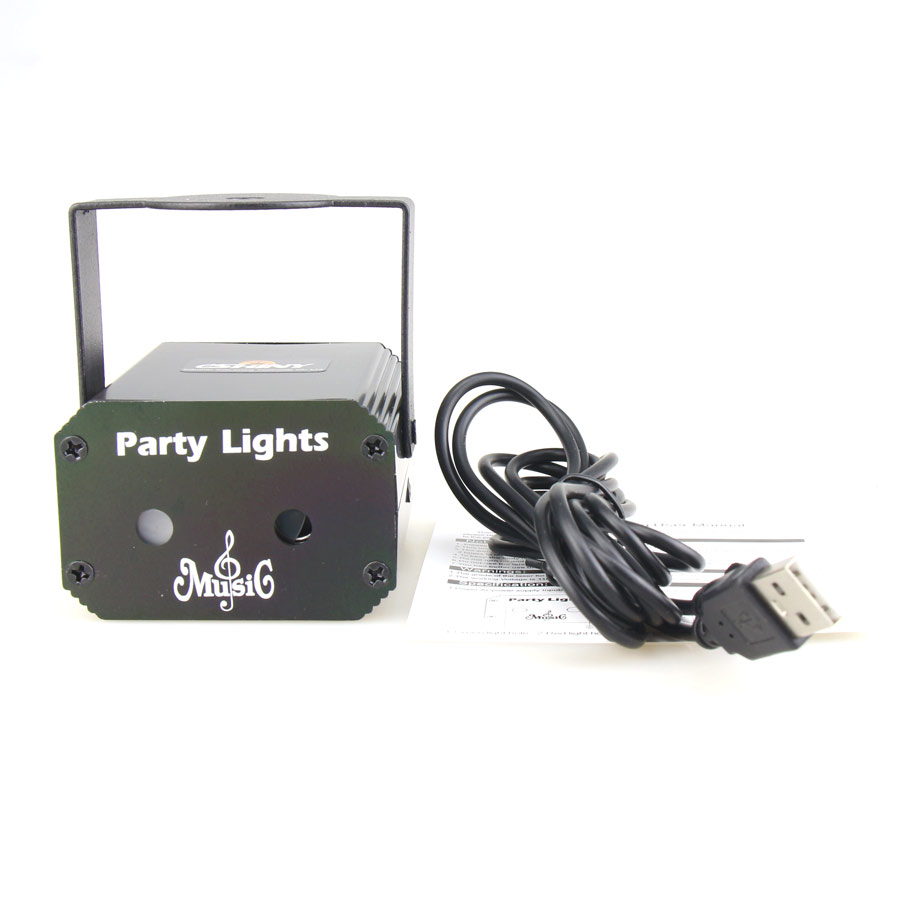 MINI 32 Patterns RG Laser Projector Party Light DJ Dance Disco Bar Family Christmas Effect Stage Lamp Show Y11