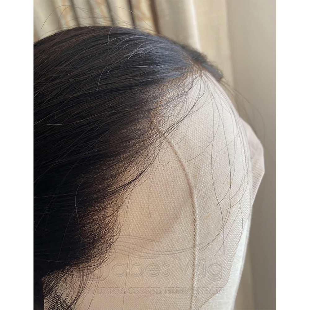 Natural macio curto bob ombre marrom onda do corpo 5x5 base de seda peruca de cabelo humano judeu cabelo do bebê hd laço cabelo europeu preplucked