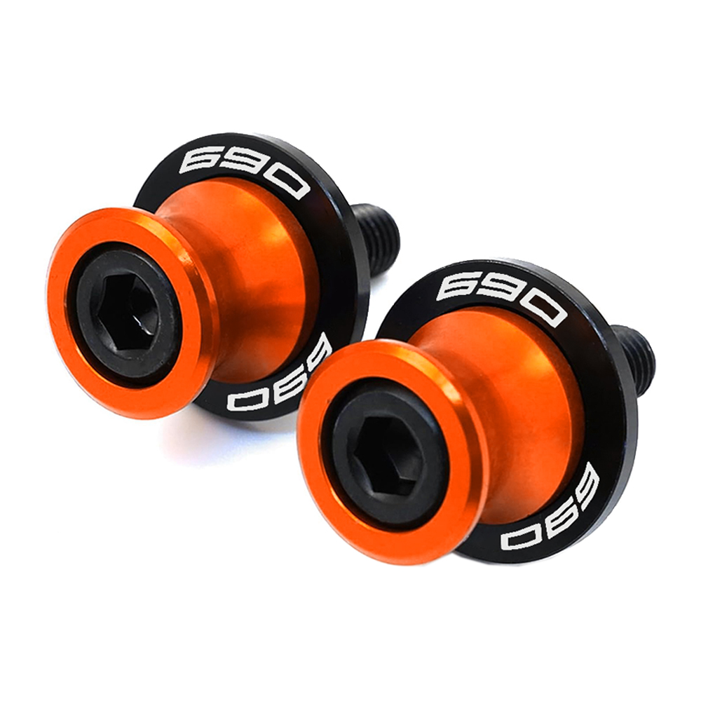 Cho KTM 690 SMC Công Tước 690SMC SMC R 690 Công Tước 2009-2019 2020 2021 2022 Xe Máy Nắp Chụp Van M10 đầm Xòe CuộN Thanh Trượt Đứng Ốc Vít