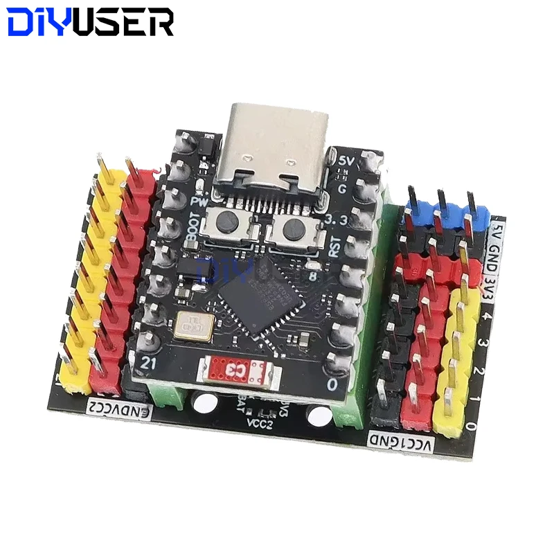 DIYUSER ESP32-C3 MINI Placa de desarrollo ESP32 SuperMini Placa de desarrollo ESP32-C3 MINI placa WiFi Bluetooth placa de expansión