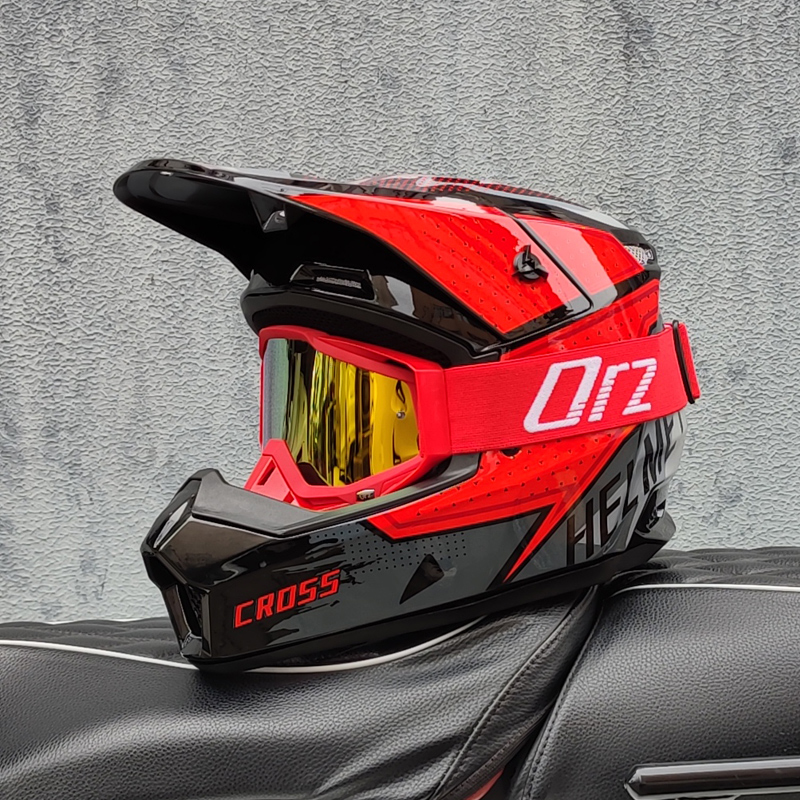 Capacete de motocicleta de corrida off road bicicleta speed drop DH capacete completo de rally capacete off-road