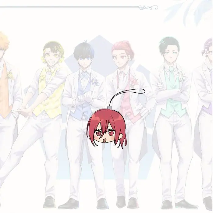 Blue Lock Michael Kaiser Mobile Phone Bachira Meguru Acrylic Pendant Anime Goods Collection Kawaii Phone Case Decor Friend Gift