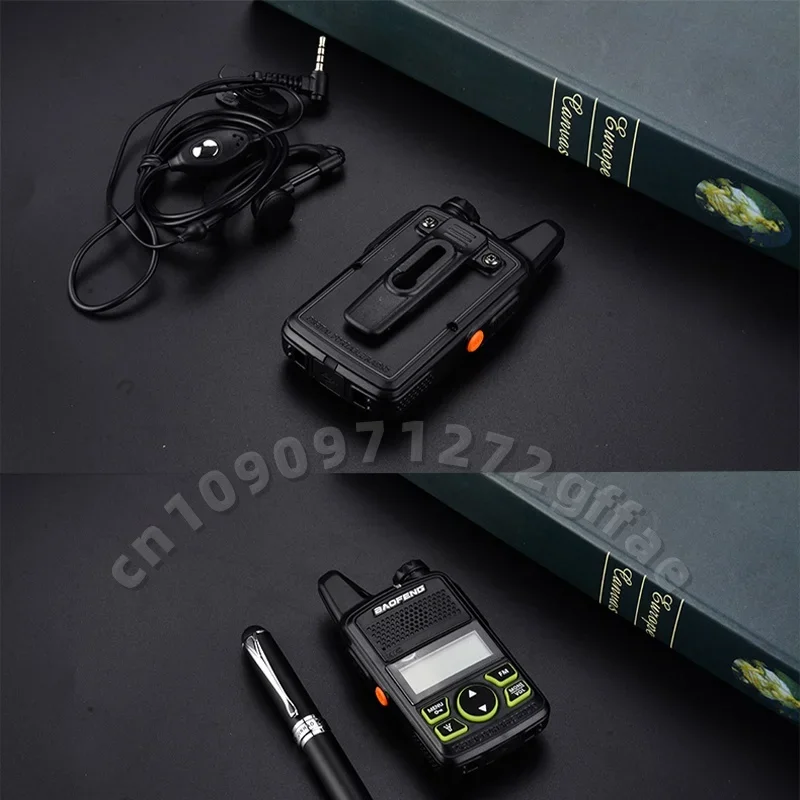 Baofeng Mini Walkie Talkie BF-T1 UHF 400-470MHz แบบพกพา 5W Two Way Radio1500mAh 20CH Transceiver Walkie Talkie สําหรับของขวัญเด็ก