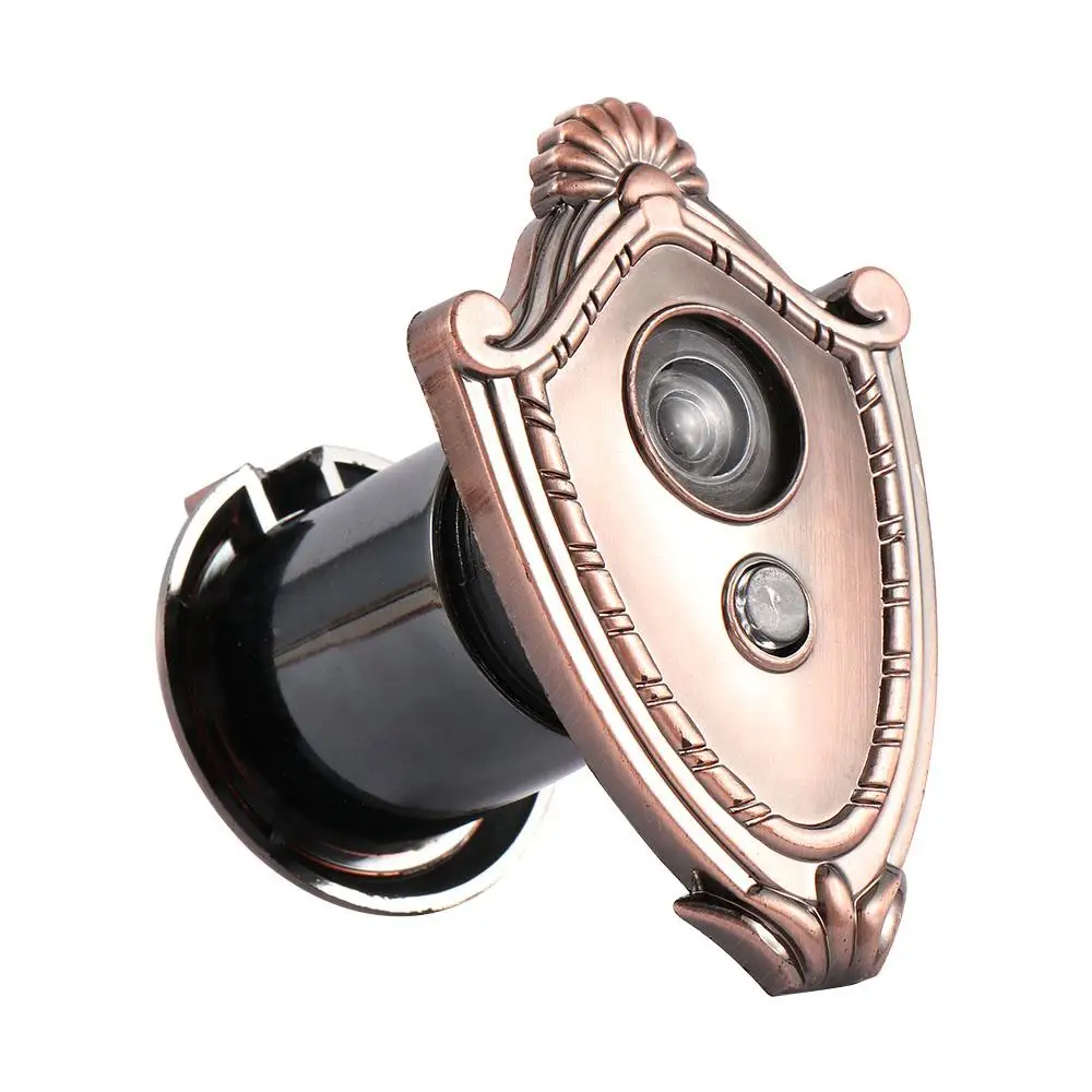 Door Viewer 180 Degree Wide Angle Peephole Security Hidden Door Adjustable Glass Lens For Furniture Hardware Tools