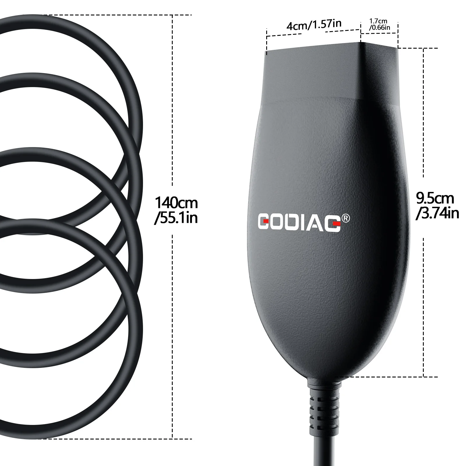 GODIAG GD101 J2534 Compatível com J2534 Passthru & ELM327 Diagnosticar J1979 Veículos Compatíveis Mudar Modo Automaticamente