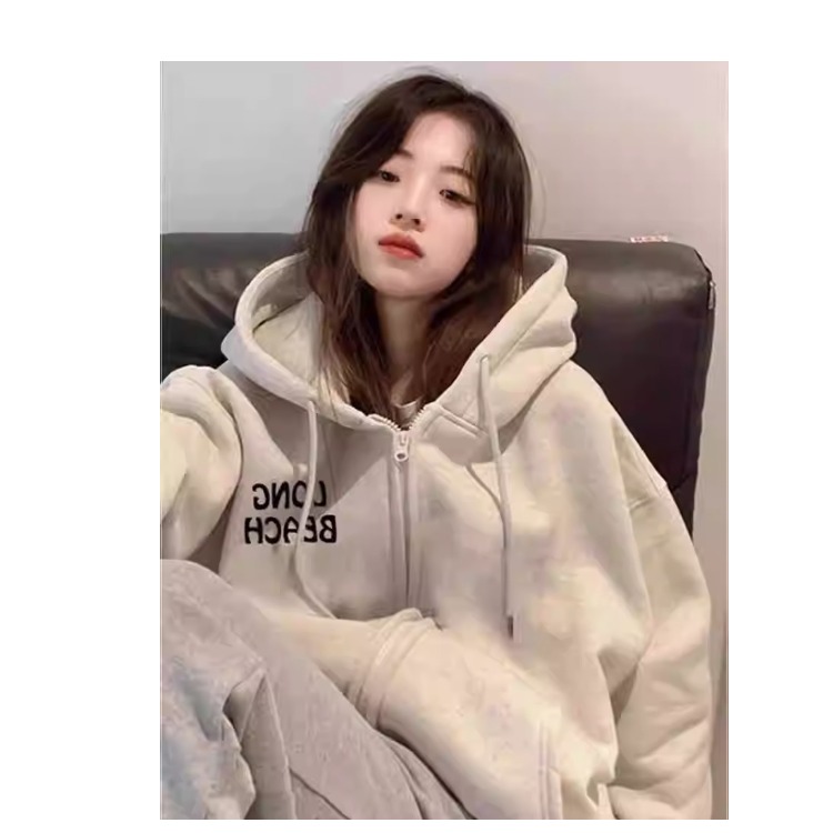 여성 후드티 여성 여자 루즈핏 여유로운 드레이프감 하anging 드레이프 후드 후드가 있는 외출용 아웃웨어 후드티 후디 후드티