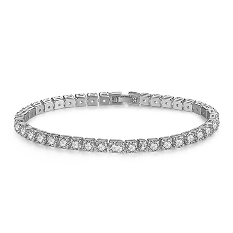 2024 neue Luxus Silber Farbe auf Hand Prinzessin Armband Armreif für Frauen Jubiläum Geschenk Schmuck Großhandel s5787