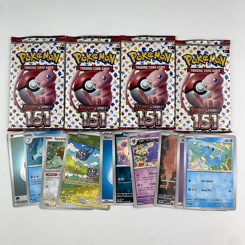 10/20 個英語ポケモン TCG: Evolutions スカーレット & バイオレット 151 クラシック拡張ブースター GX Vmax EX メガポケモントレーディングカード