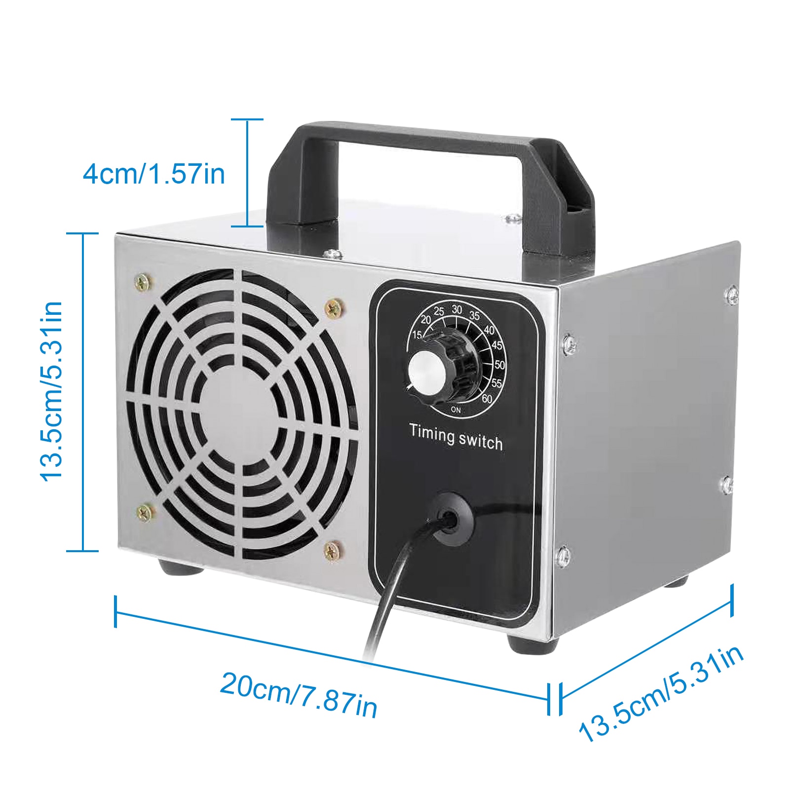 28/32 g/h Ozone Machine Ozone Generator O3 Air Purifier Air Deodorizer for Home Kitchen Office Car