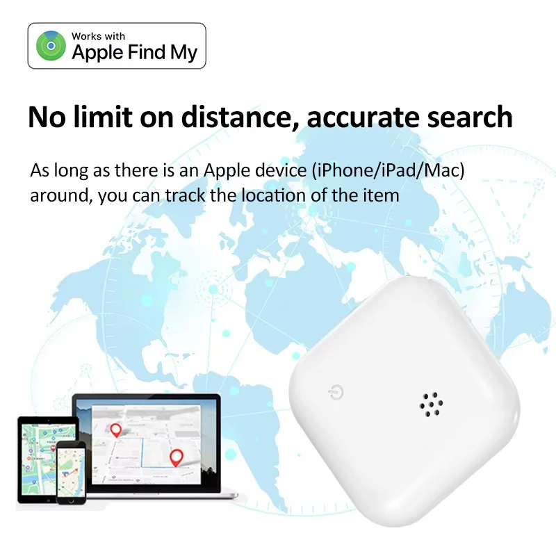 GPS Tracker Mini Bluetooth Anti-lost Device Keys Mobile Phone Bag Pet Two-way Anti-lost and Found Object Alarm