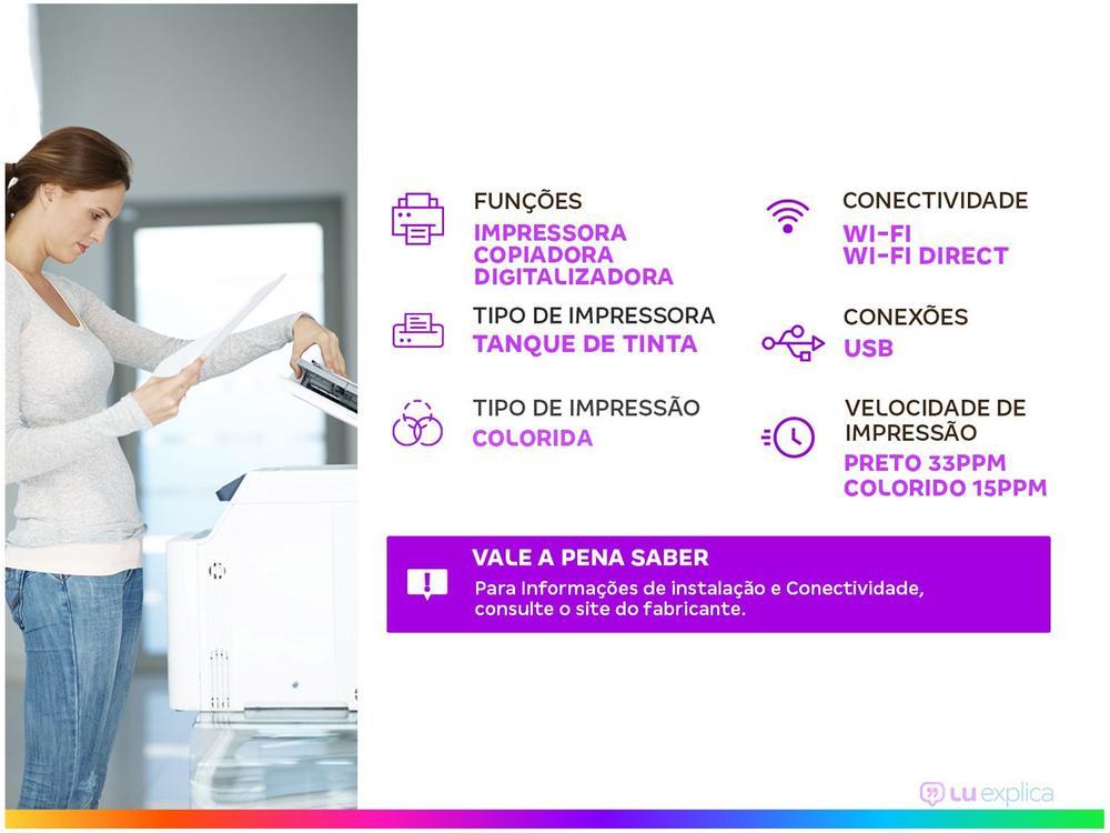 Impressora Multifuncional Epson Ecotank L3250 - Bivolt