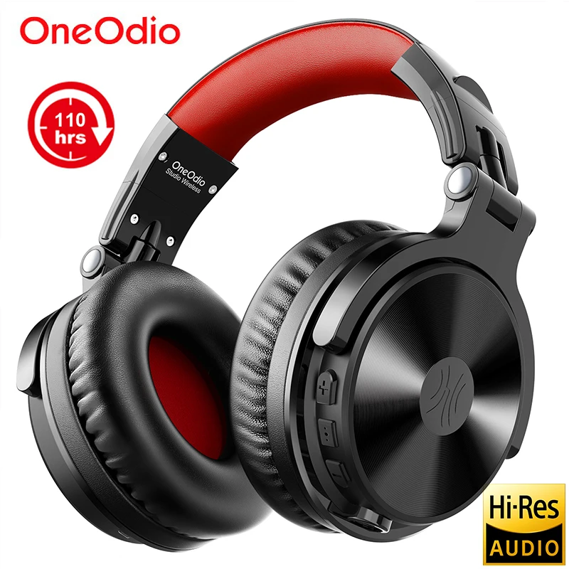 Oneodio 110h, bezprzewodowy zestaw słuchawkowy Bluetooth 5.2 + przewodowe słuchawki gamingowe 2 w 1 z mikrofonem do PC PS4 Skype Type C