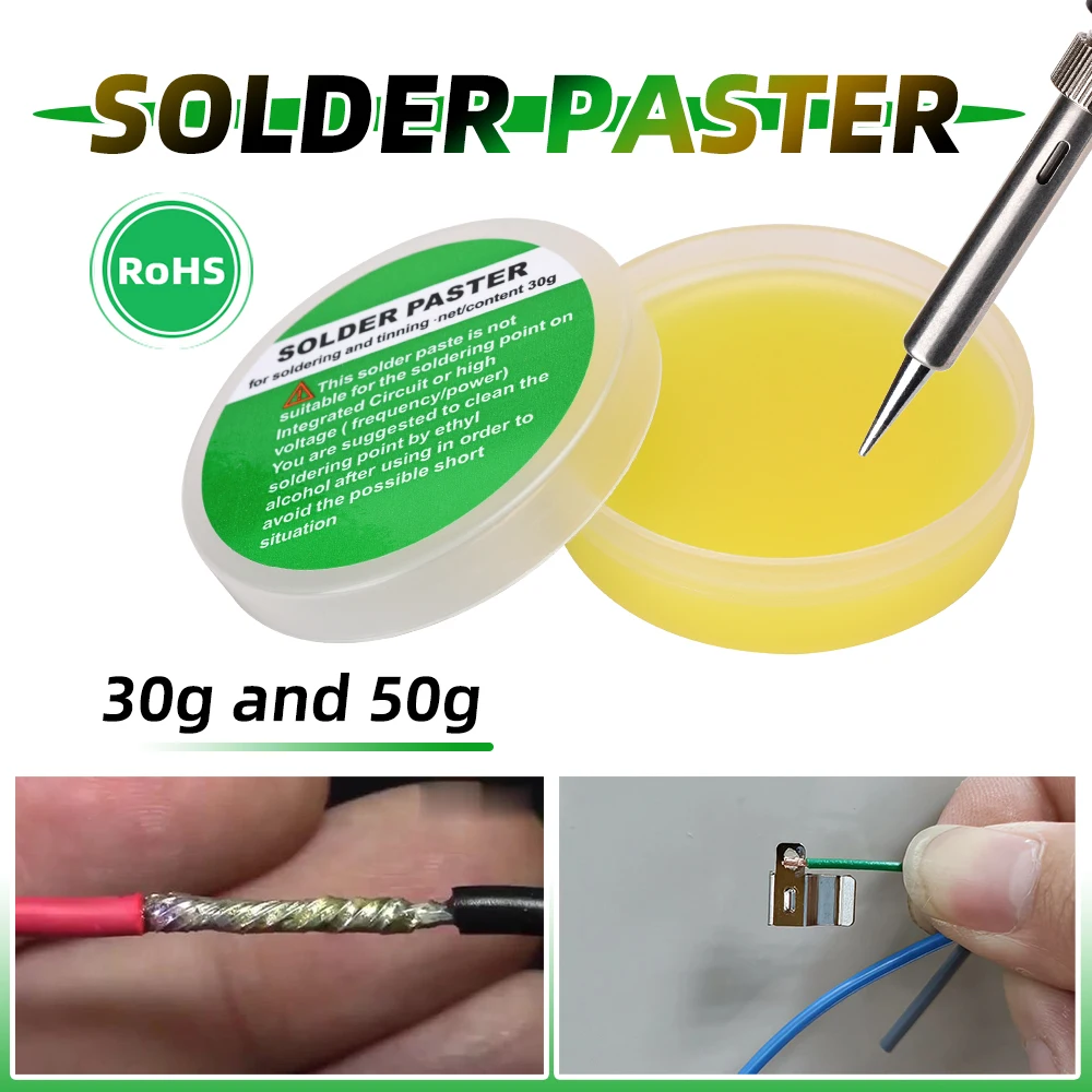 Solder paste is used for wire welding, copper tube and copper sheet welding. Smokeless solder paste is used for low-temperature