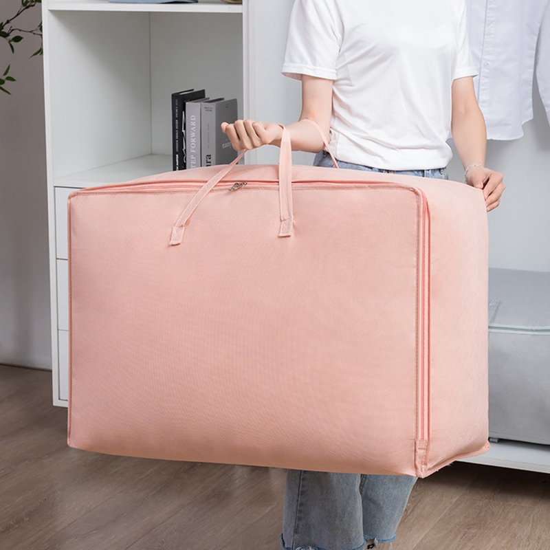 Große Kapazität Kleidung Lagerung Tasche Wasserdicht Schrank Kleiderschrank Organizer Quilt Kissen Decke Organizer Staubdicht Bettwäsche Lagerung
