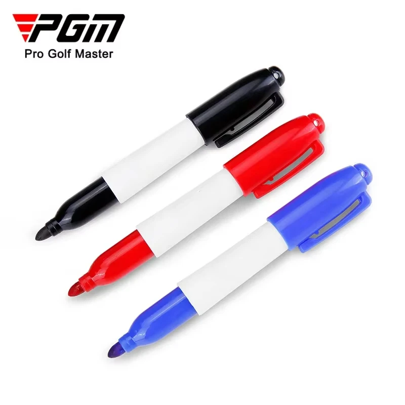 PGM 3pcs 골프 마커 특수 마커는 방수 기능이 있으며 퇴색하기 쉽지 않으며 휴대가 간편합니다.