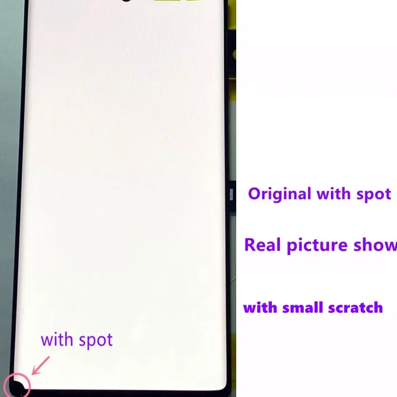 Amoled-tela original do lcd para o pixel 6 do google pro, conjunto do digitalizador do toque com ponto