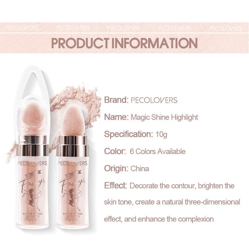 Diamond Highlighter Powder Waterproof High Gloss Glitter Body Bronzer Highlight Powder Face Contour Illuminator Makeup