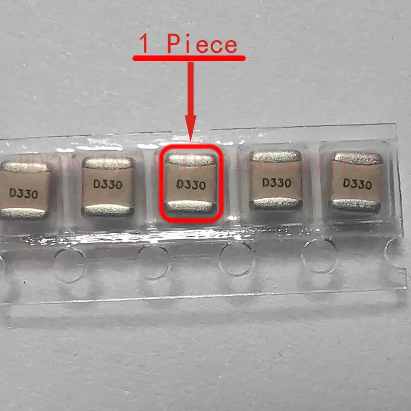 Condensadores de microondas 33pF, 500V RF, cerámica, tamaño 1111, alto Q, bajo ESL, ruido, a330J, D330, porcelana, P90, multicapa