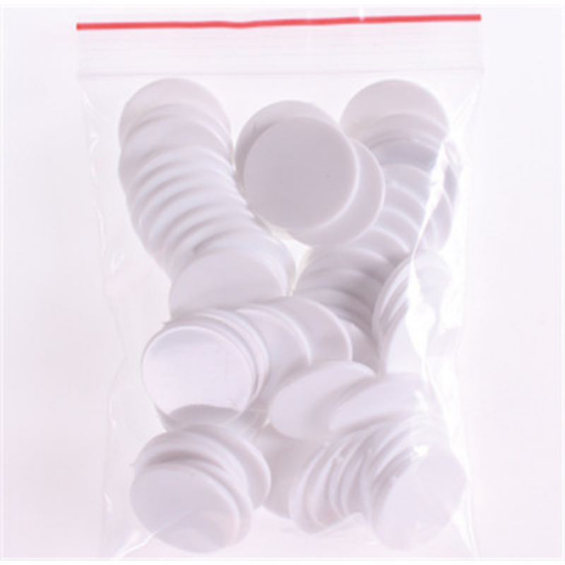 100 Cái/lốc 25Mm Chip Poker Bằng Nhựa Sòng Bạc Lô Tô Dấu Đột Quyết Vui Họ Câu Lạc Bộ Chơi Bảng Đồ Chơi Sáng Tạo 9 màu Sắc