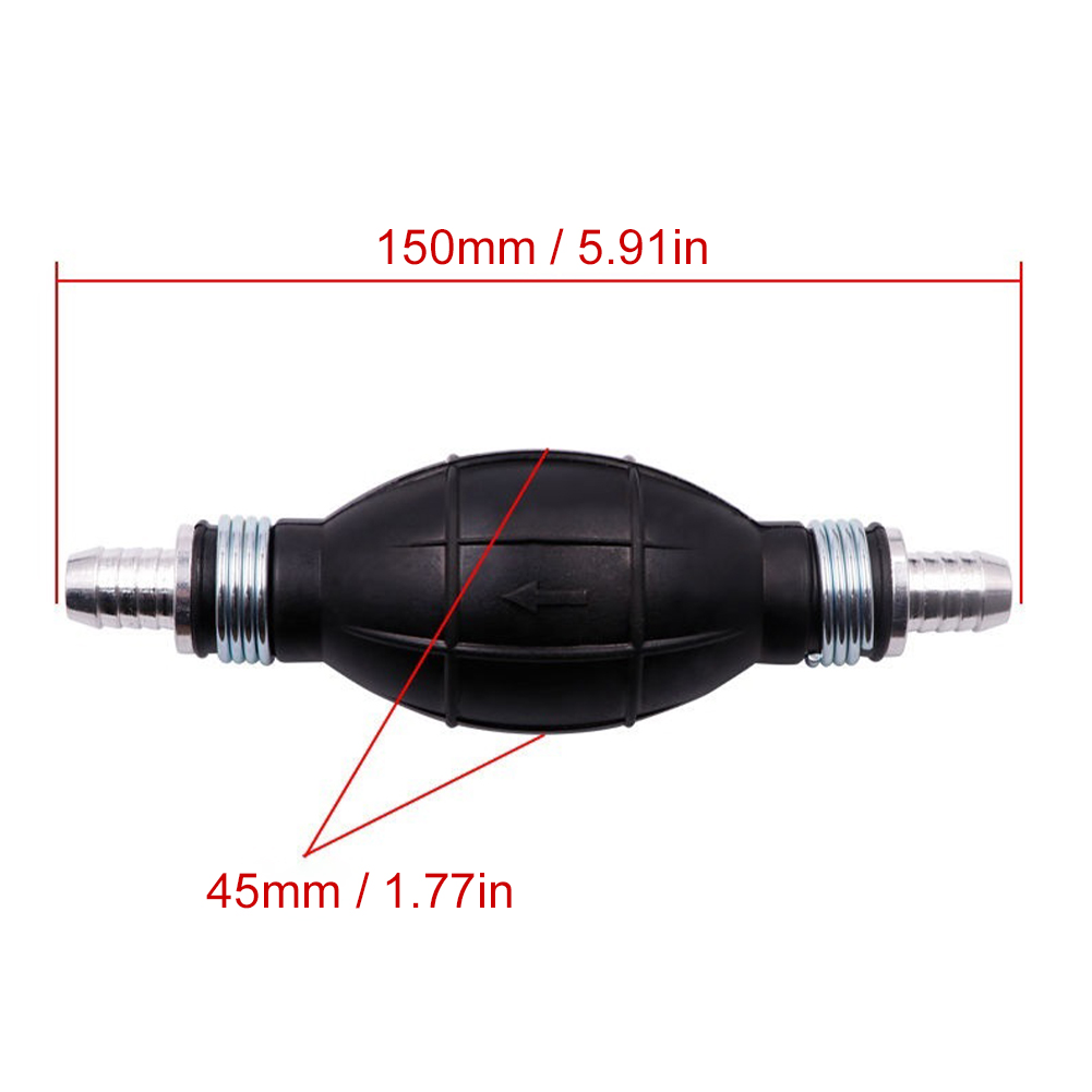 6/8/10/12 ミリメートルユニバーサル燃料ポンプゴム手動液体油移送ポンプガソリンディーゼルハンドプライマー電球車マリン船外機
