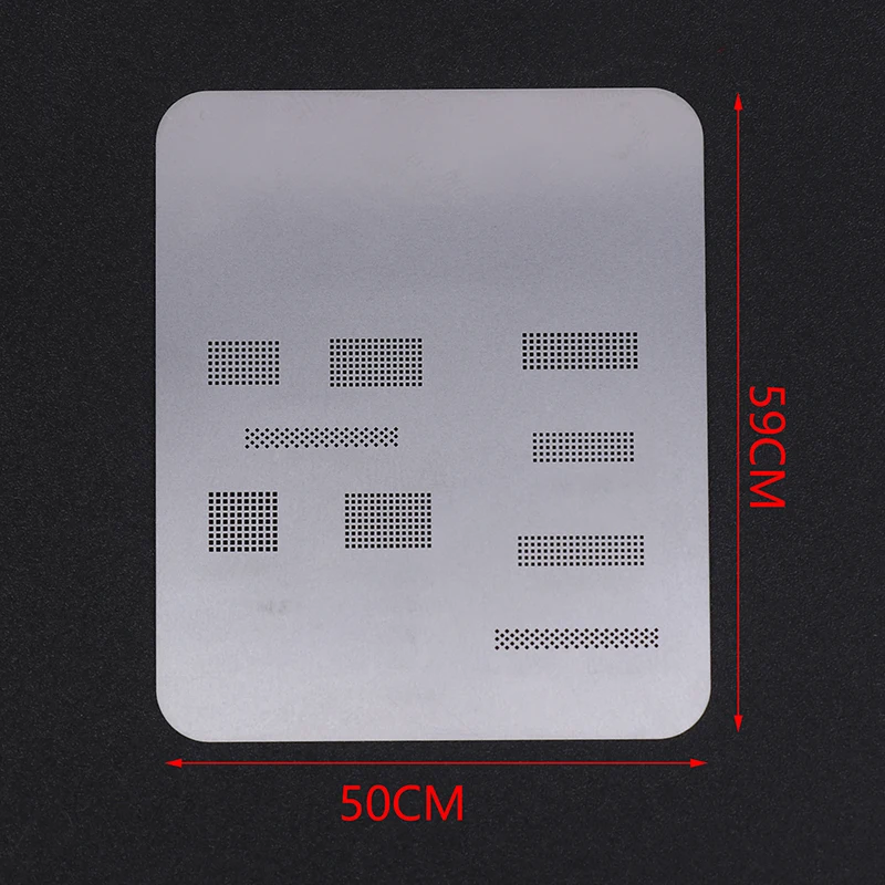 Uniwersalny wyświetlacz LCD IC Protection BGA Reballing Stencils dla iPhone 11 12 13 14 15 Pro Max Flex Screen Chip Steel Net