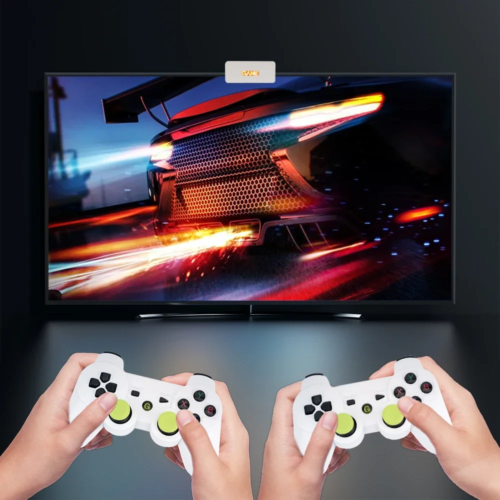 Consola de juegos Y7, 128G, 256G, sistema Linux, consola de videojuegos 4K, LPDDR4, 2GB, TV Box, controlador inalámbrico, juego Retro