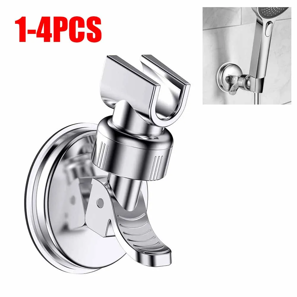 Support de douche réglable, forte ventouse sous vide, pomme de douche à main, support mural, Base de douche rotative pour salle de bain, 1 à 4 pièces