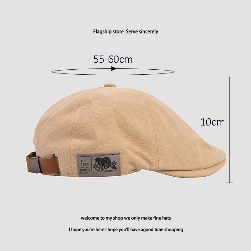 Berretti in cotone Peaky Blinders per uomo Cappelli Berretti Berretto in edera stile western britannico Classico berretto invernale da donna in lino vintage