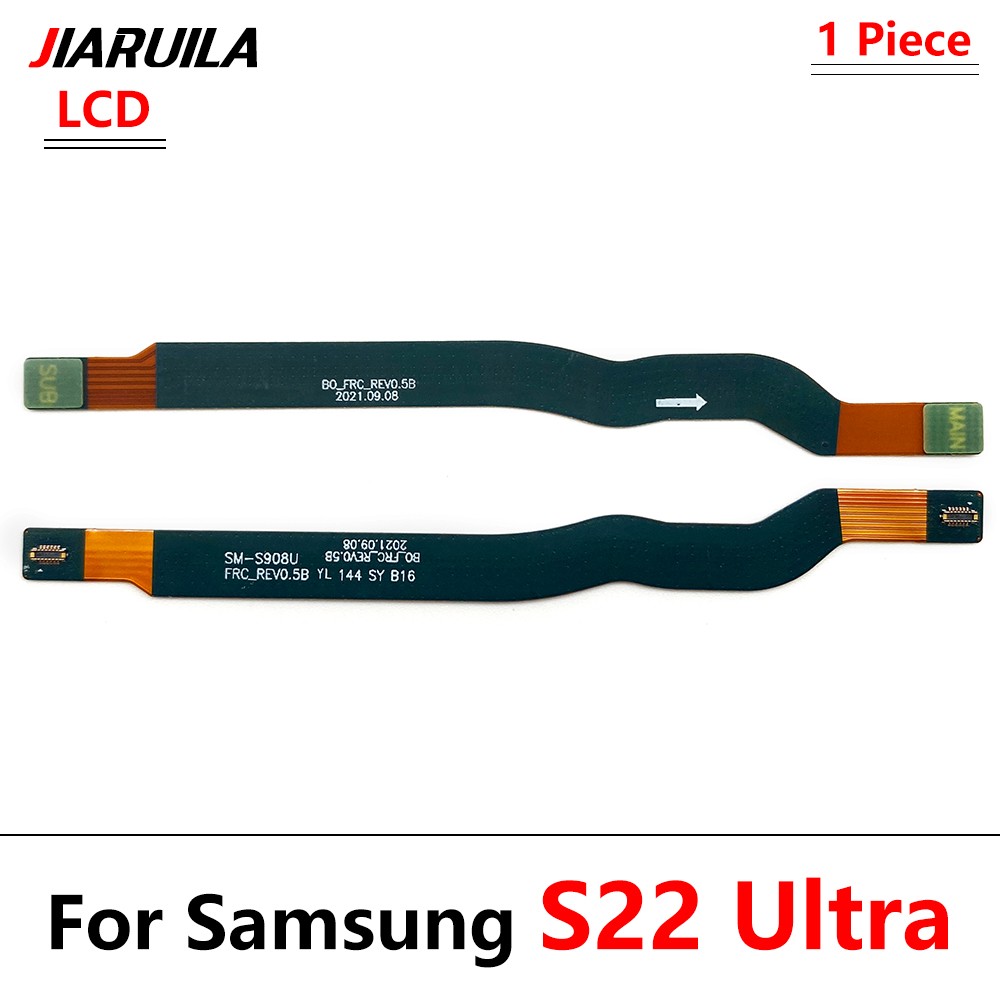 Nuevo para Samsung S20 S21 S22 S23 S24 Plus Ultra Fe 4G 5G antena de señal conector de Tablero Principal placa base LCD Cable flexible
