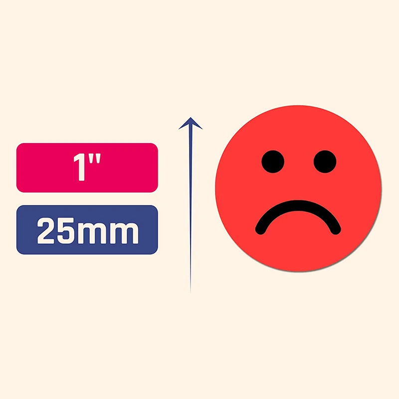 1 "Happy Sad Smiling Face พฤติกรรมสติกเกอร์ 120-1200pcs ป้ายครูห้องเรียนโรงเรียนเด็กนักเรียนสติกเกอร์รางวัลของเล่นของขวัญ