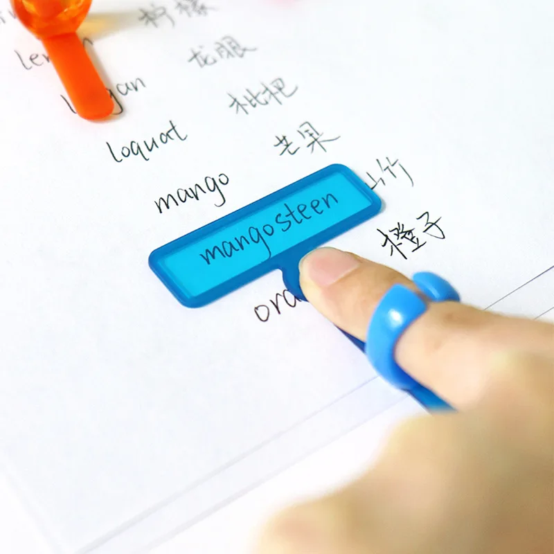 Finger Guided Reading Strips Highlighter alleviate Dyslexia Tools For Kids Hyperactive Early Readers Children Reading Magnifier