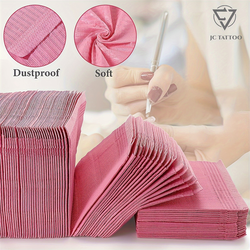 10/25/50/60/125 Stück Einweg-Tattoo-Reinigungspad, wasserdicht, schmutzabweisend, Reinigungstischmatte für Tätowierer, Tattoo-Zubehör