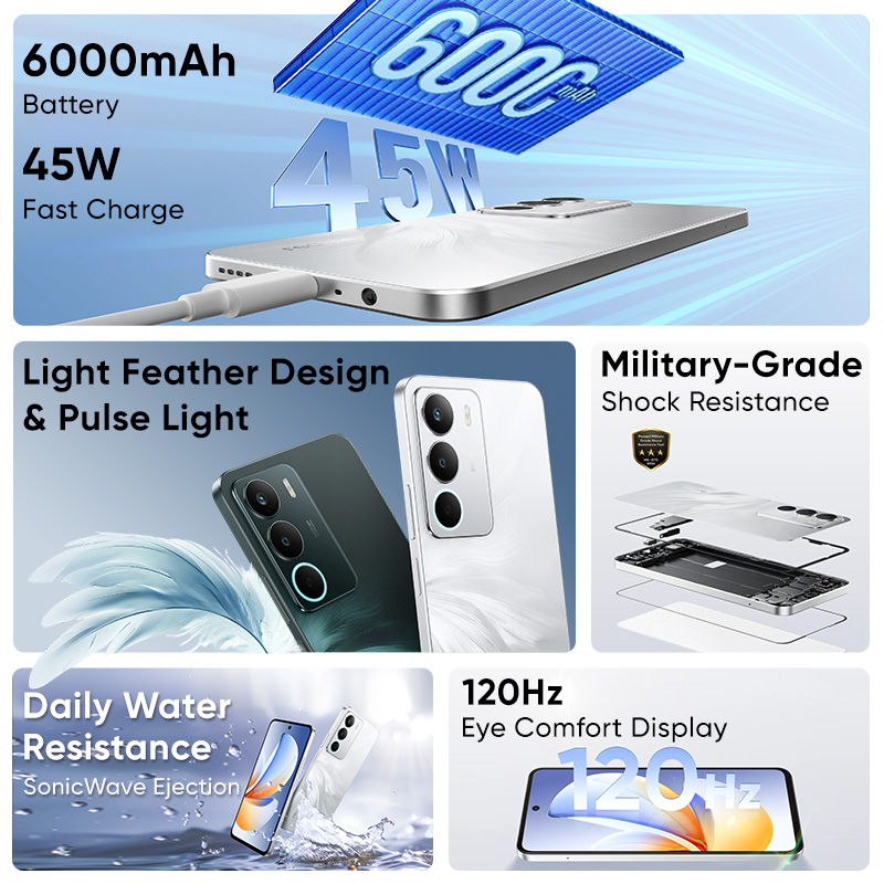 [Wereldpremière] realme C71 Smartphone 6300mAh Batterij 45W Opladen 6,67" 120Hz Display 50MP Camera UNISOC T7250 Chipset NFC IP64