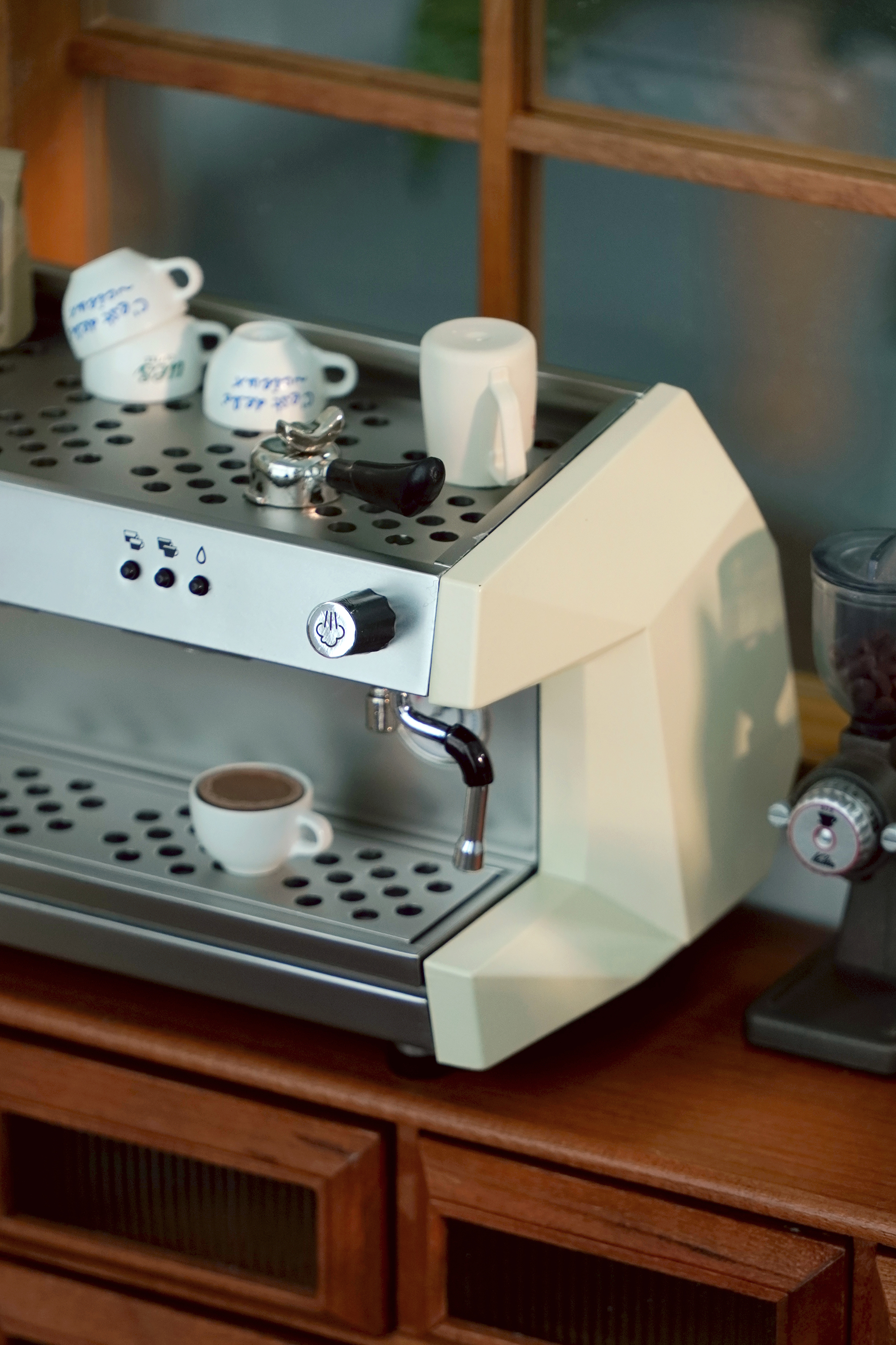 1/6 модель кукольного дома, мебельные аксессуары, мини-модель, коммерческая кофемашина