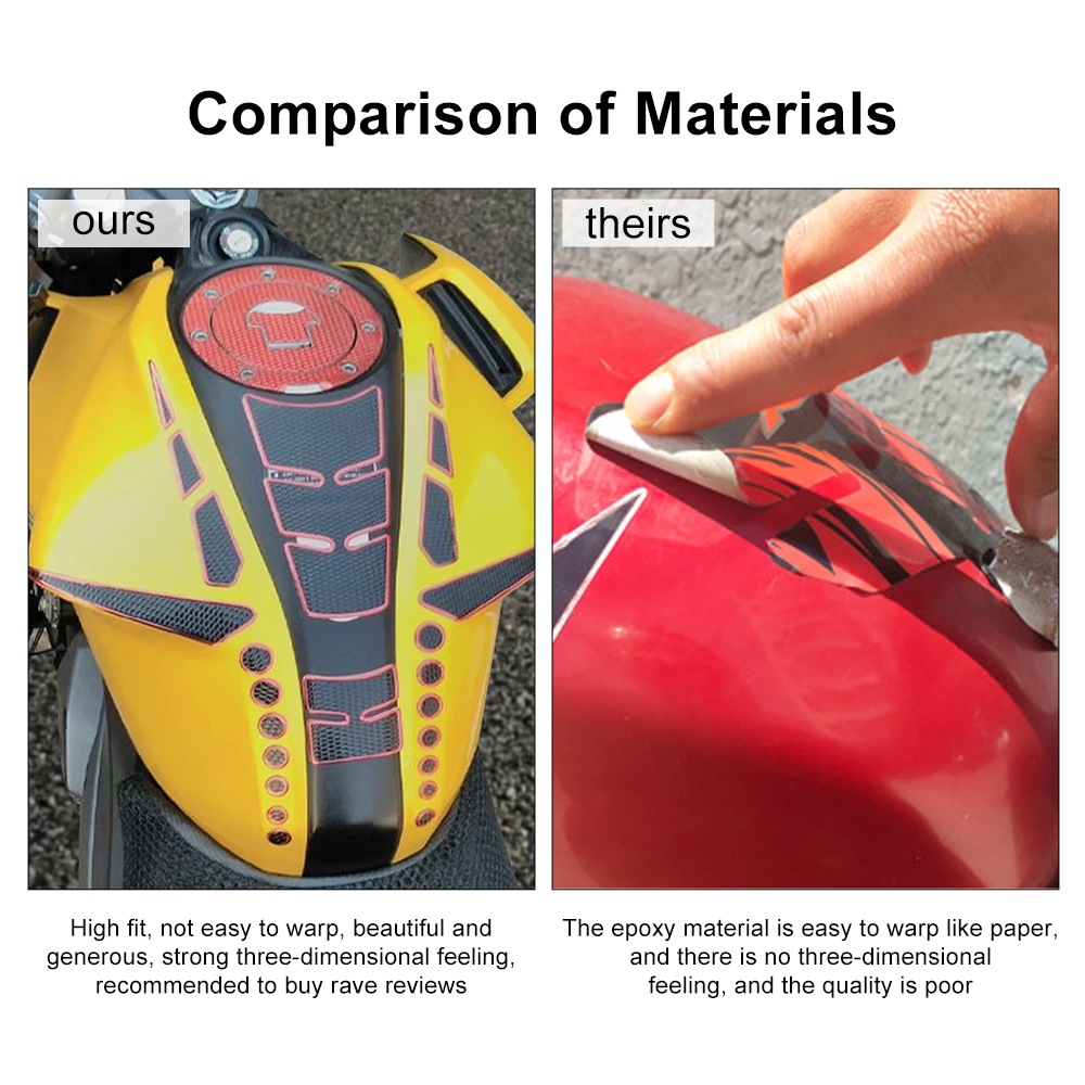 3D Car Motorcycle Gas Fuel Tank Pad Stickers Decal Motorcycle Devil Protector Fuel Racing Accessories Universal Type