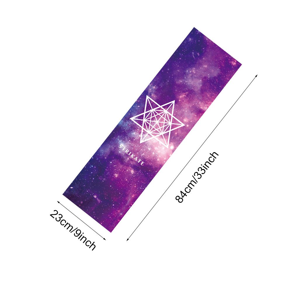 Double Rocker Non-slip Self-adhesive Skateboard Sandpaper Skate Board Deck Sticker Electric Scooter Grip Tape