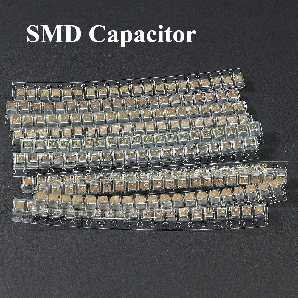 200 Stück 1210 SMD-Kondensator 6,3 V 10 V 16 V 25 V 50 V 10 Arten * 20 Stück Kondensatoren Pack 0,1 UF 0,47 UF 0,68 UF 1 UF 2,2 UF 10 UF 100 UF