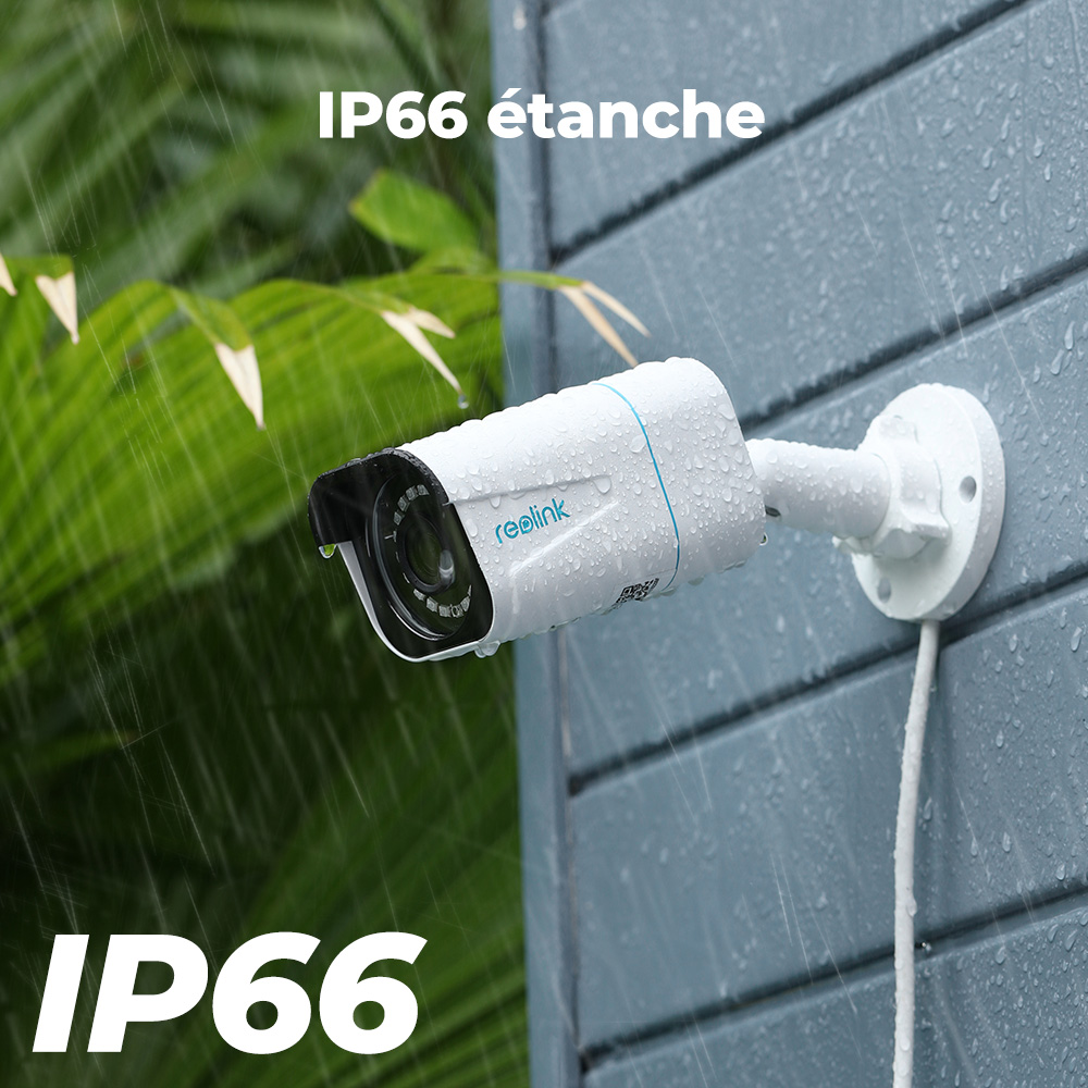 Reolink 4K PoE caméra de sécurité 8MP Vision nocturne extérieure caméra IP caméra intelligente de détection de personne/véhicule caméras de Surveillance