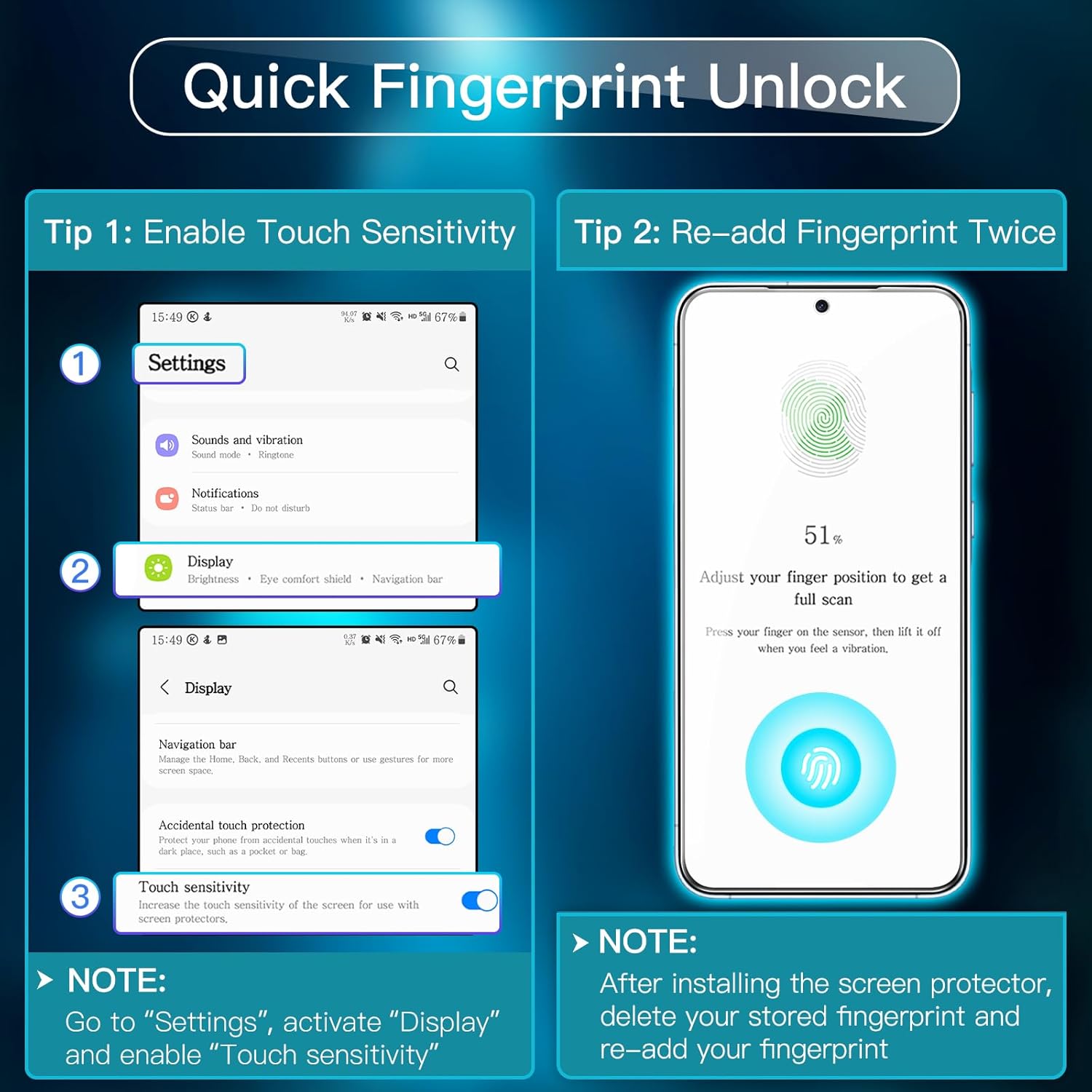 Dán phim Samsung A53 cristal A53 + kính cho Samsung Galaxy A 52 A32 A03S A52S A53 5G bảo vệ màn hình Galaxy A 53