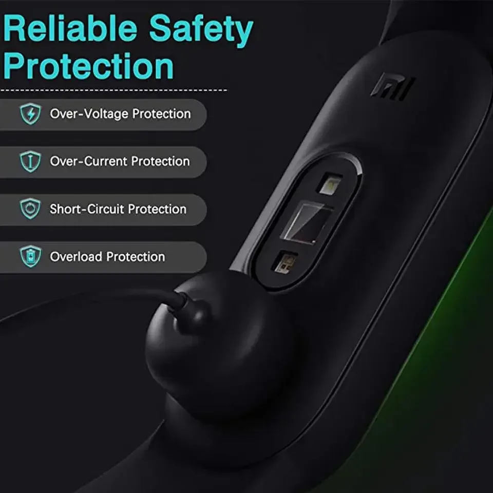 Magnetic Charger สําหรับ Xiao mi mi Band 8 7 6 5 4 3 สายชาร์จ USB สําหรับ mi Band 2 สายชาร์จสําหรับสร้อยข้อมือสมาร์ทเครื่องชาร์จ