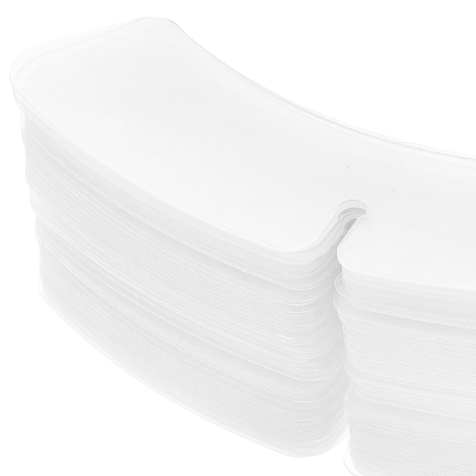 100 Stuks Heren Kraag Blijft Plastic Ondersteunt Kraag voor Overhemd Vasthouders Kragen Blijft Mouw Extender