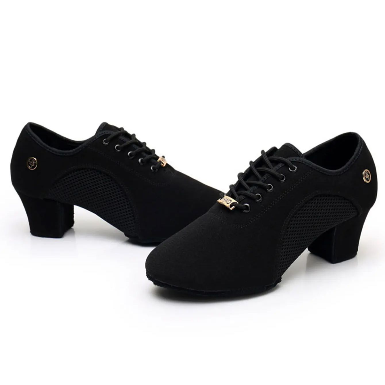 Zapatos de baile latino para mujer, salón de baile de jazz, zapatos de baile de salsa, tacones altos, entrenamiento infantil, zapatillas de tango modernas, mujer