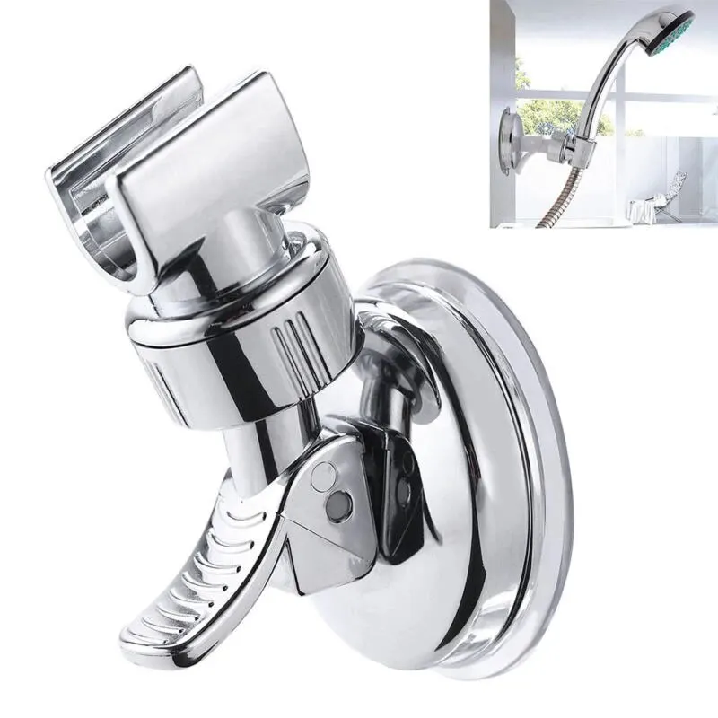 Einstellbare Dusche Rack Saugnapf Typ Lotus Baldachin Halterung Handbrause Badezimmer Düse Feste Basis